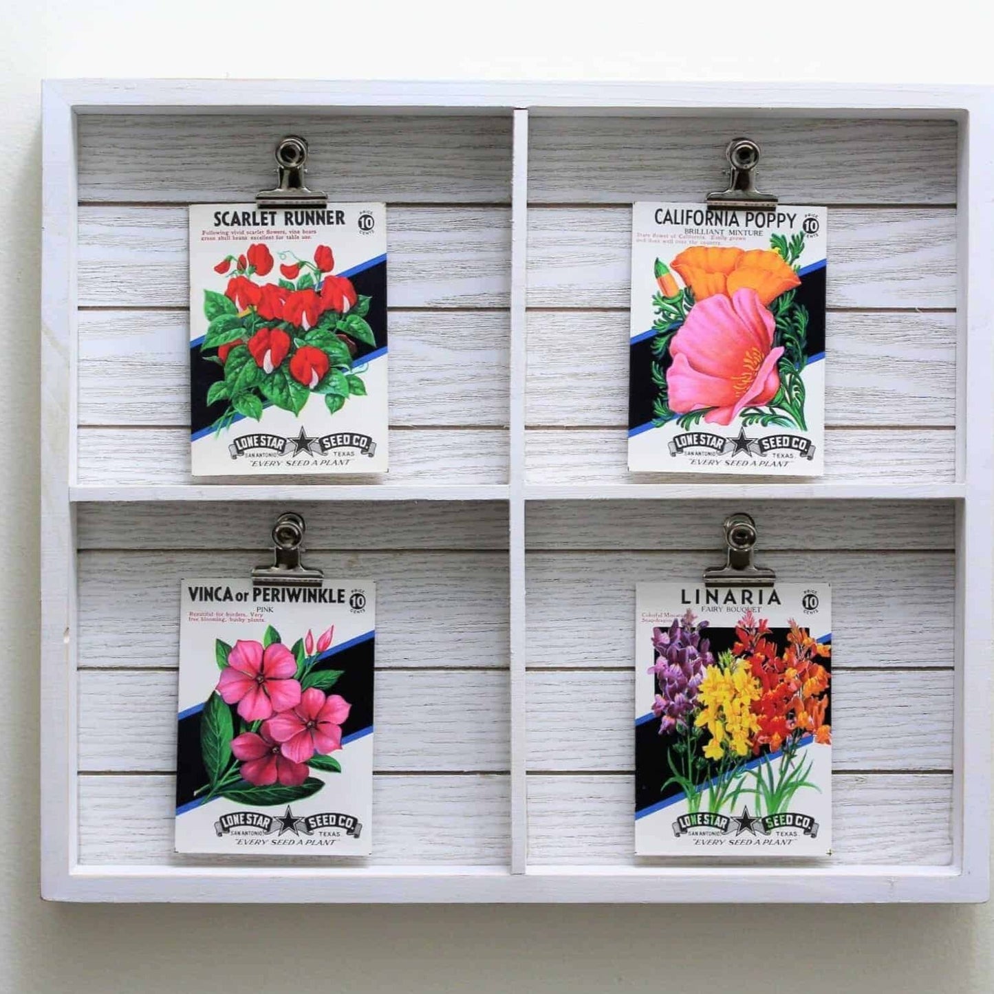 Seed Packets, Lone Star Seed Co, Okra #183, NOS, Vintage
