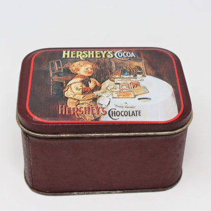 Gift Tin / Candy Tin, Hershey's Cocoa Chocolate Crying Boy Tin, Vintage