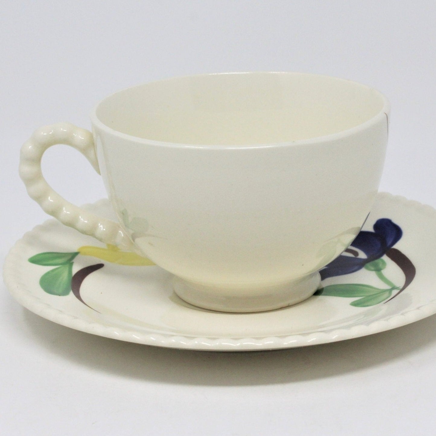 Teacups, Blue Ridge Southern Pottery, Carnival, Ceramic, Vintage