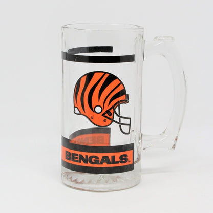 Beer Mug, Cincinnati Bengals, NFL Collectible,1990's