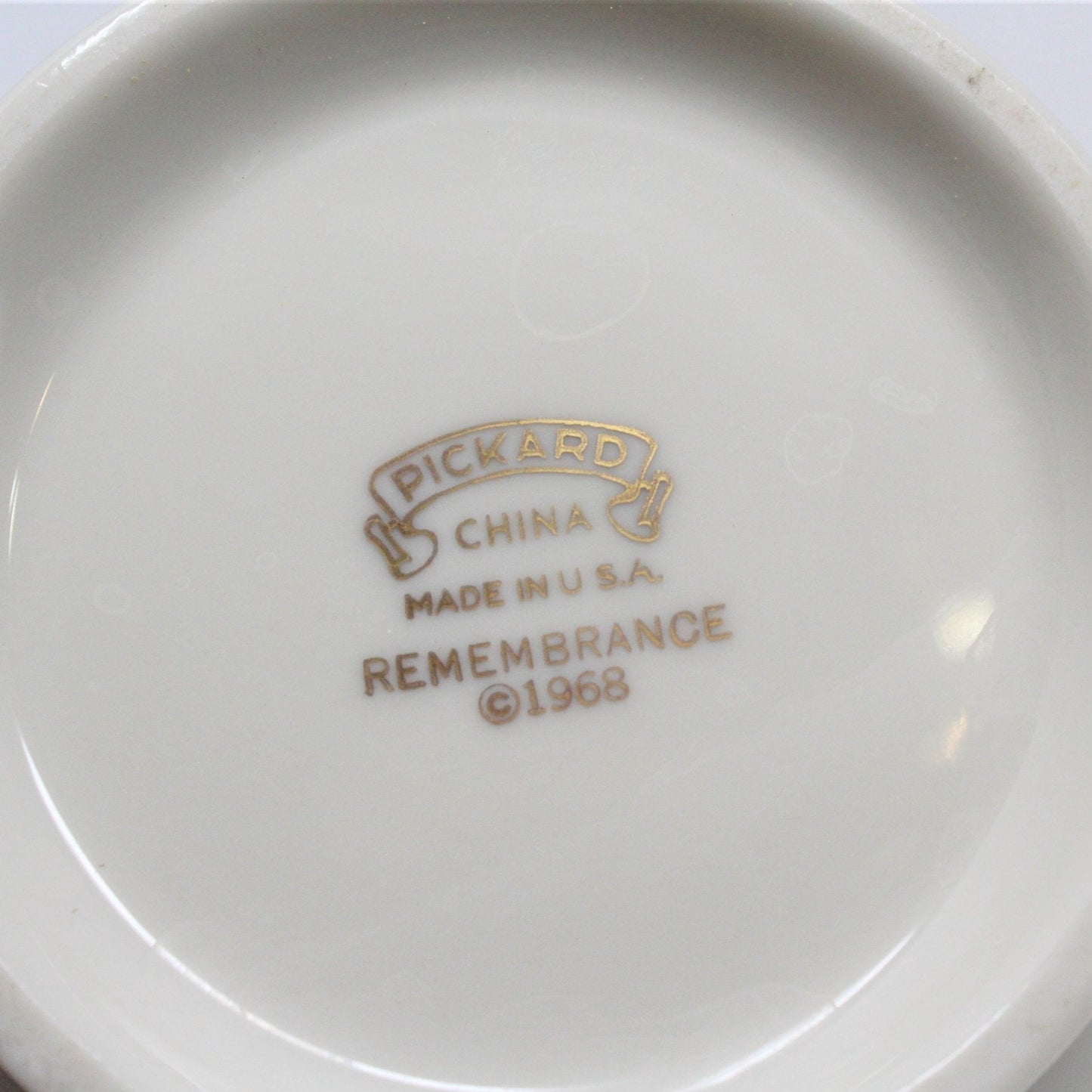 Creamer & Sugar with Lid, Pickard, Remembrance, Fine China, Vintage