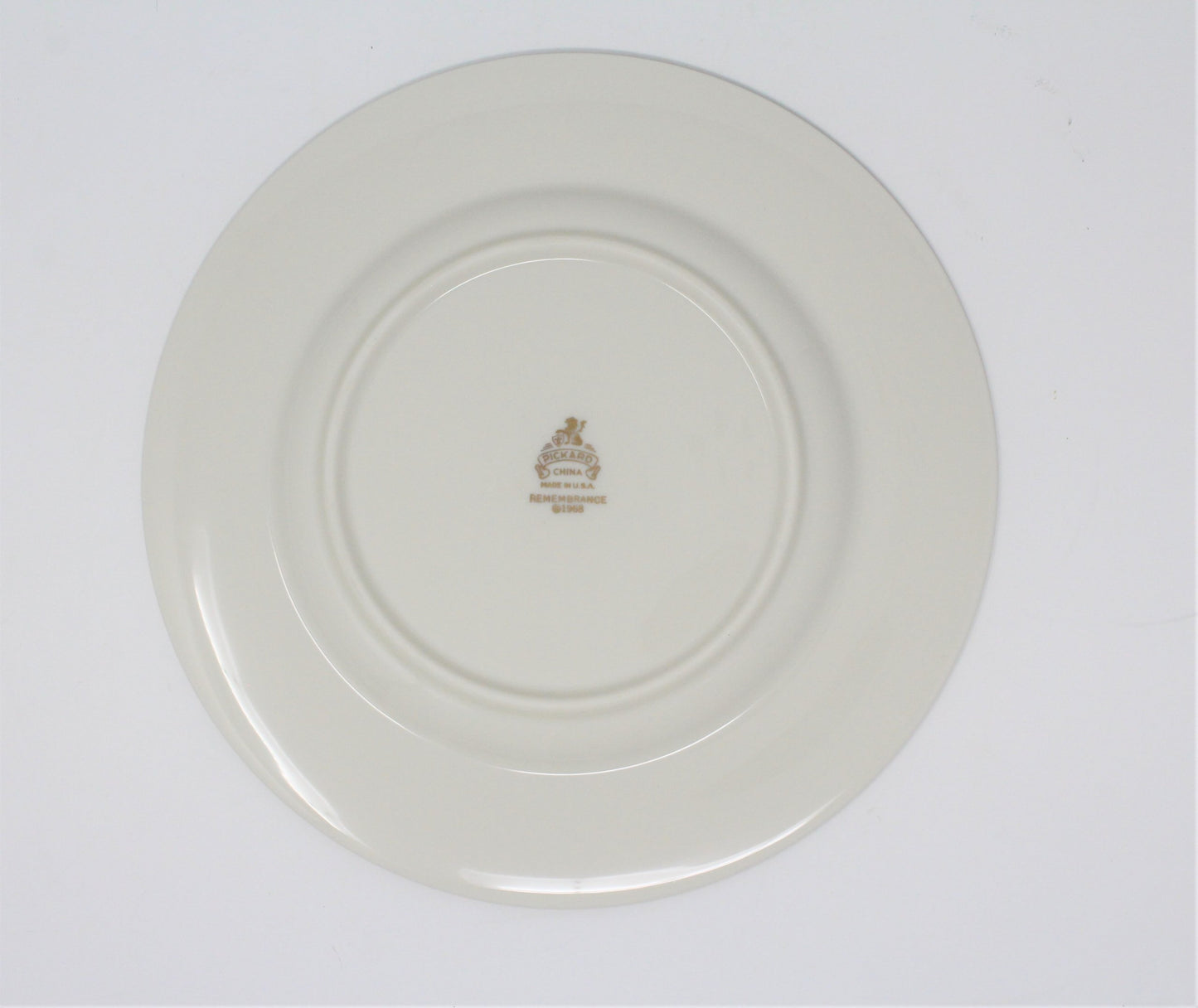 Dessert / Salad Plates, Pickard, Remembrance, Fine China, Set of 6, Vintage