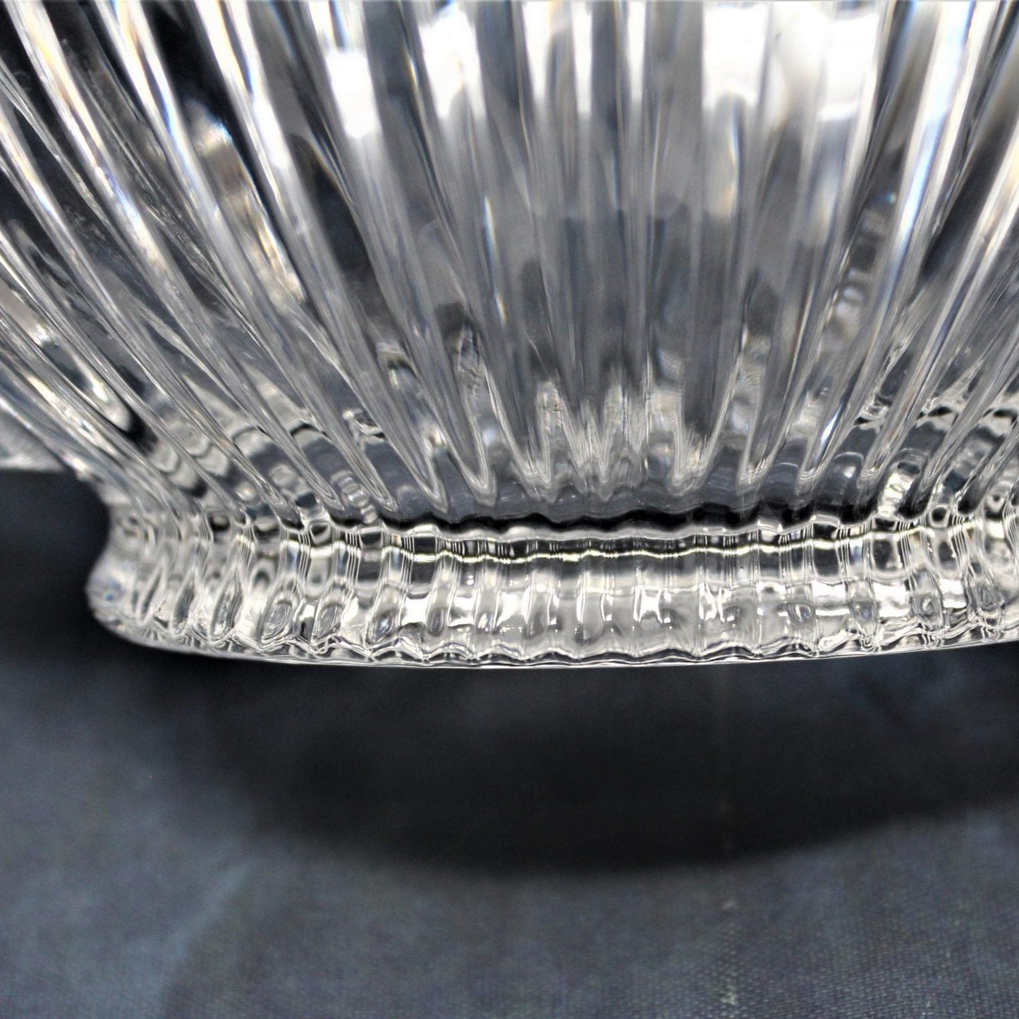 Gravy Boat / Saucière, Mikasa, Royal Suite, Ribbed Glass