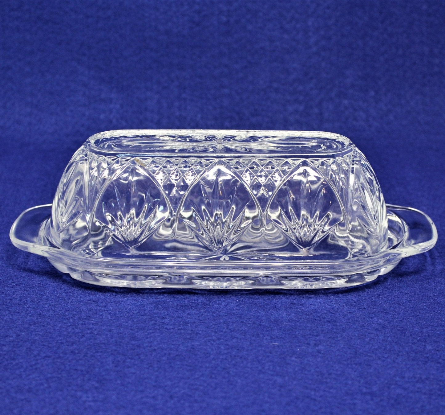 Butter Dish, Cristal D'Arques-Durand, Antique Clear, Glass