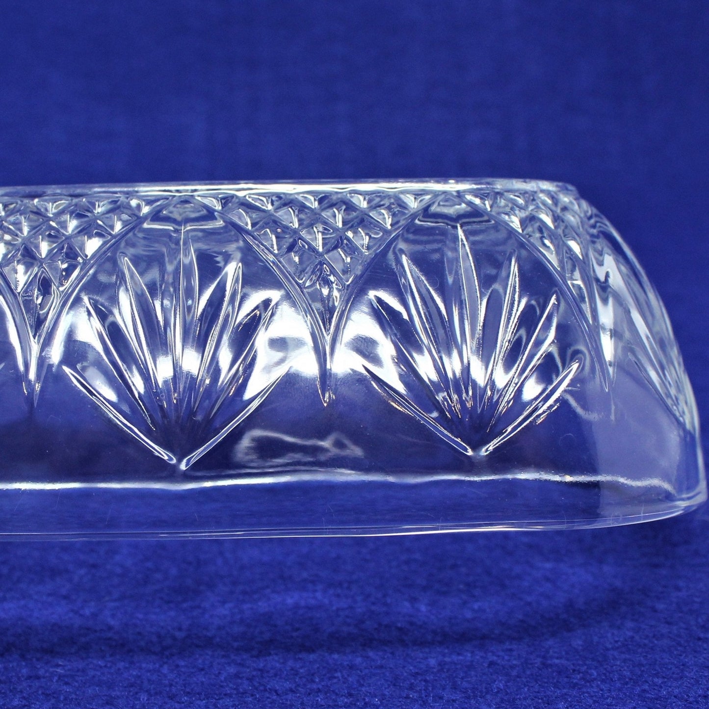 Butter Dish, Cristal D'Arques-Durand, Antique Clear, Glass