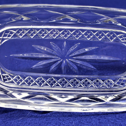 Butter Dish, Cristal D'Arques-Durand, Antique Clear, Glass