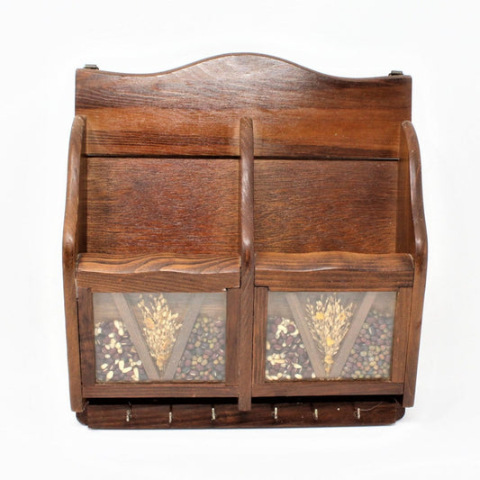 Key Holder / Mail Organizer, Gailstyn-Sutton Wall Mount Wood, Vintage