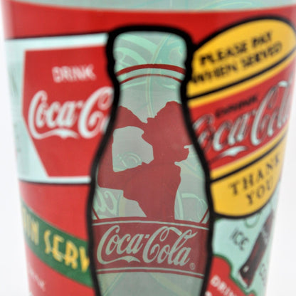 Coca Cola Collectible Glass, Drink Coca Cola Advertisement, Vintage, SOLD
