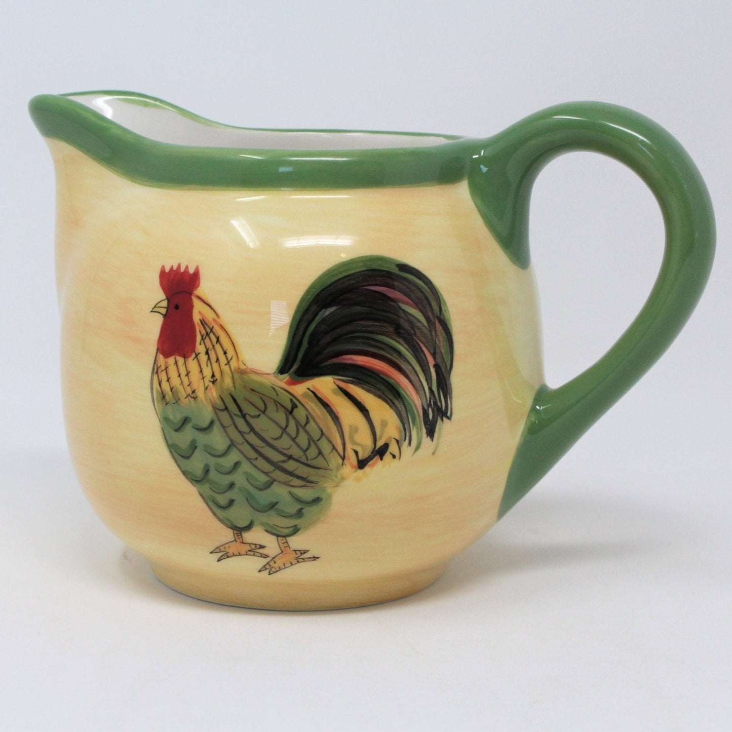 Creamer, Pfaltzgraff, Napoli Rooster, Stoneware, Hand Painted