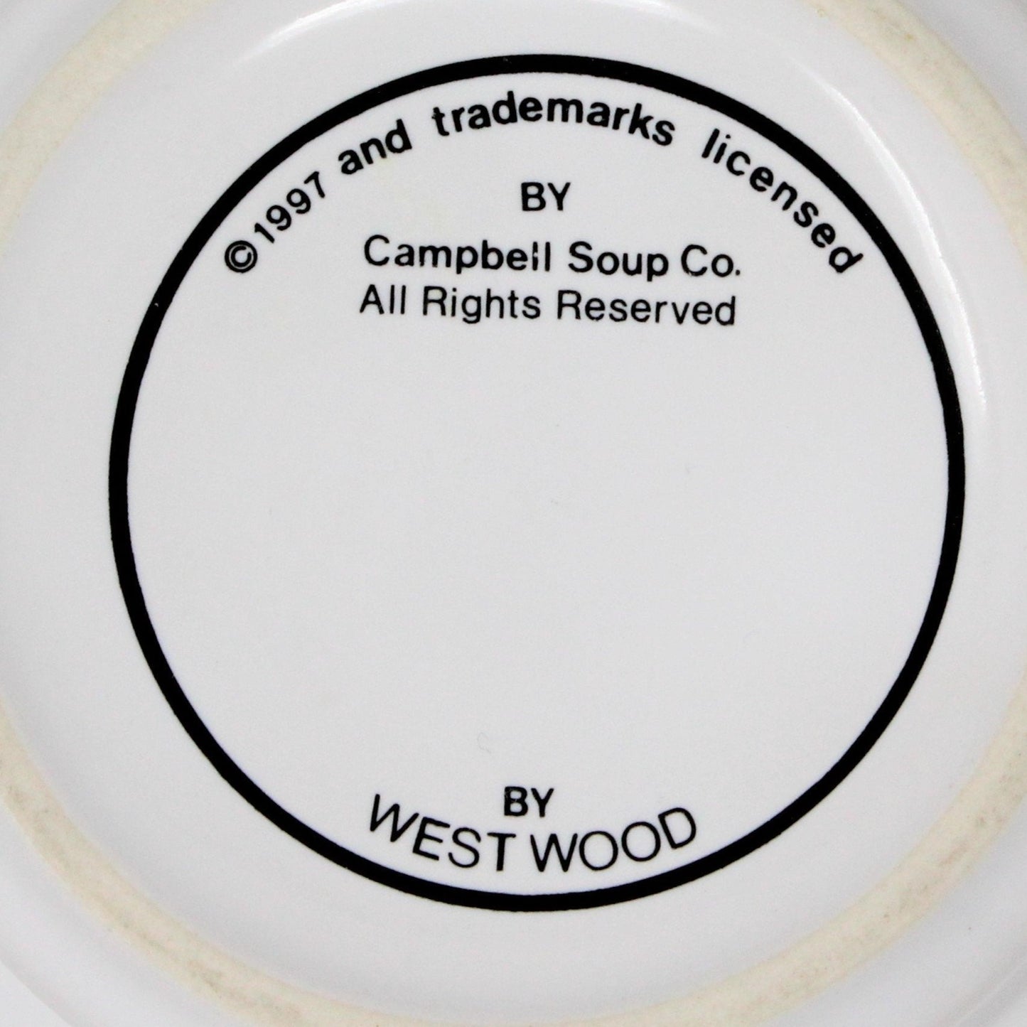 Soup Mug, Campbell's Kids, Occupational Mug, Westwood, Ceramic, 1997