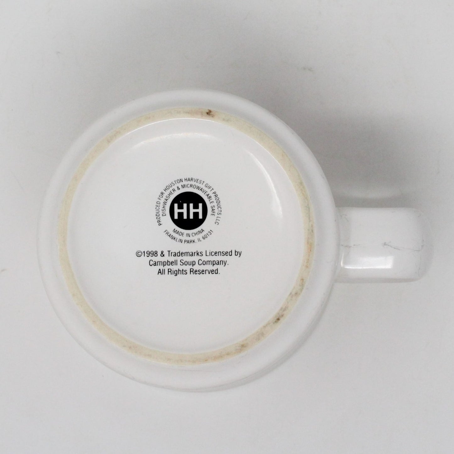 Soup Mug, Campbell's Kids, HH Houston Harvest, Ceramic, 1998, SOLD