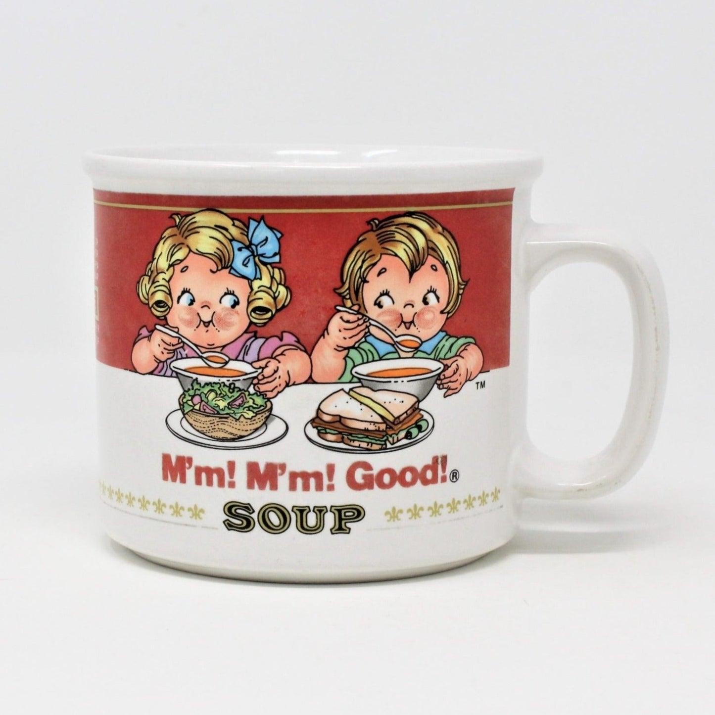 Soup Mug, Campbell's Kids, M'm! Good!, Westwood, Ceramic, 1993