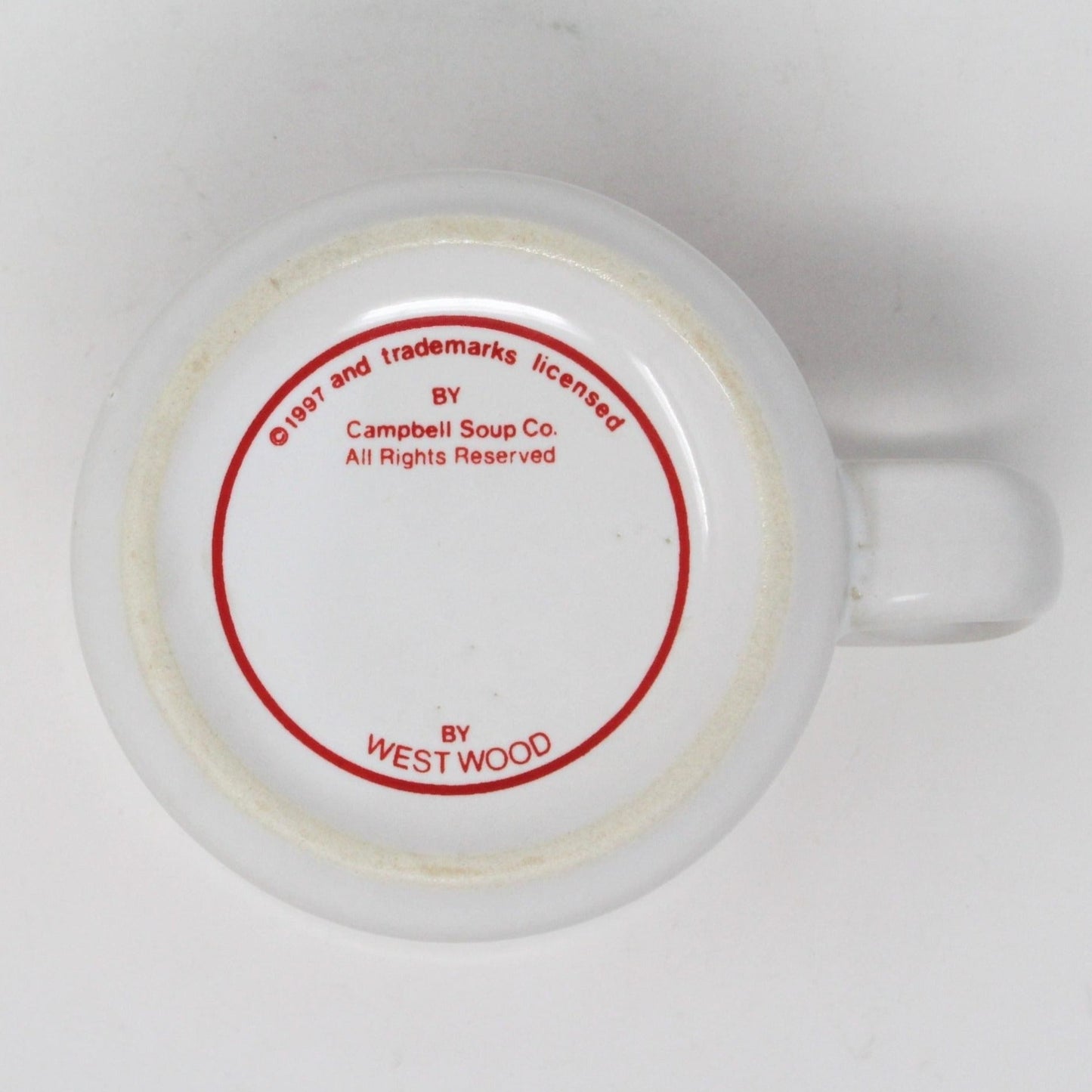 Soup Mug, Campbell's, Chicken Noodle Soup, Westwood, Ceramic 1997