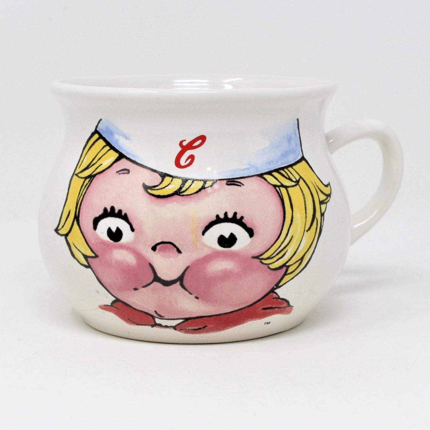 Soup Mug, Campbell's Kids, Large Face, HH Ceramic, 1998