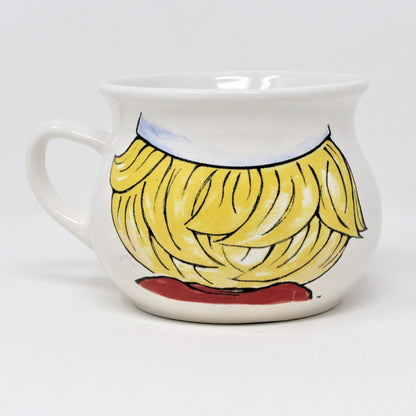 Soup Mug, Campbell's Kids, Large Face, HH Ceramic, 1998