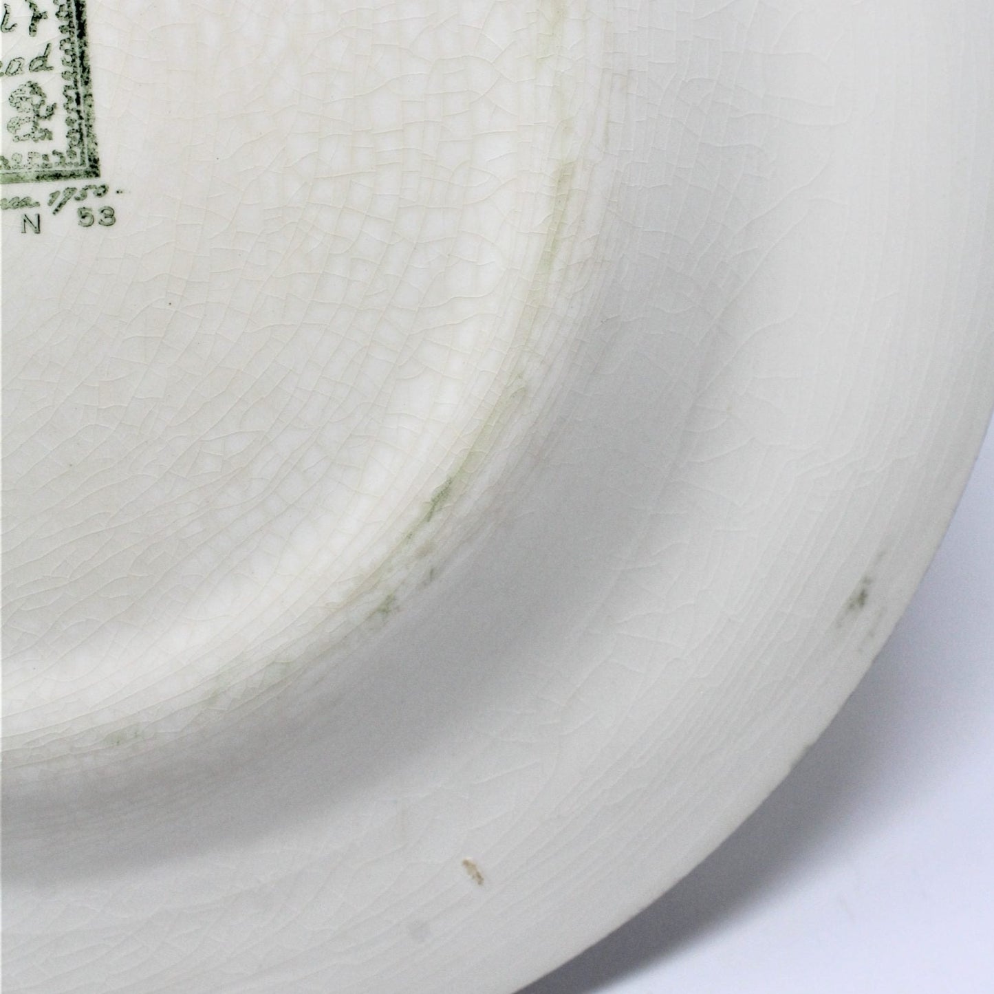 Dinner Plate, Royal China, Colonial Homestead, Gray, Vintage