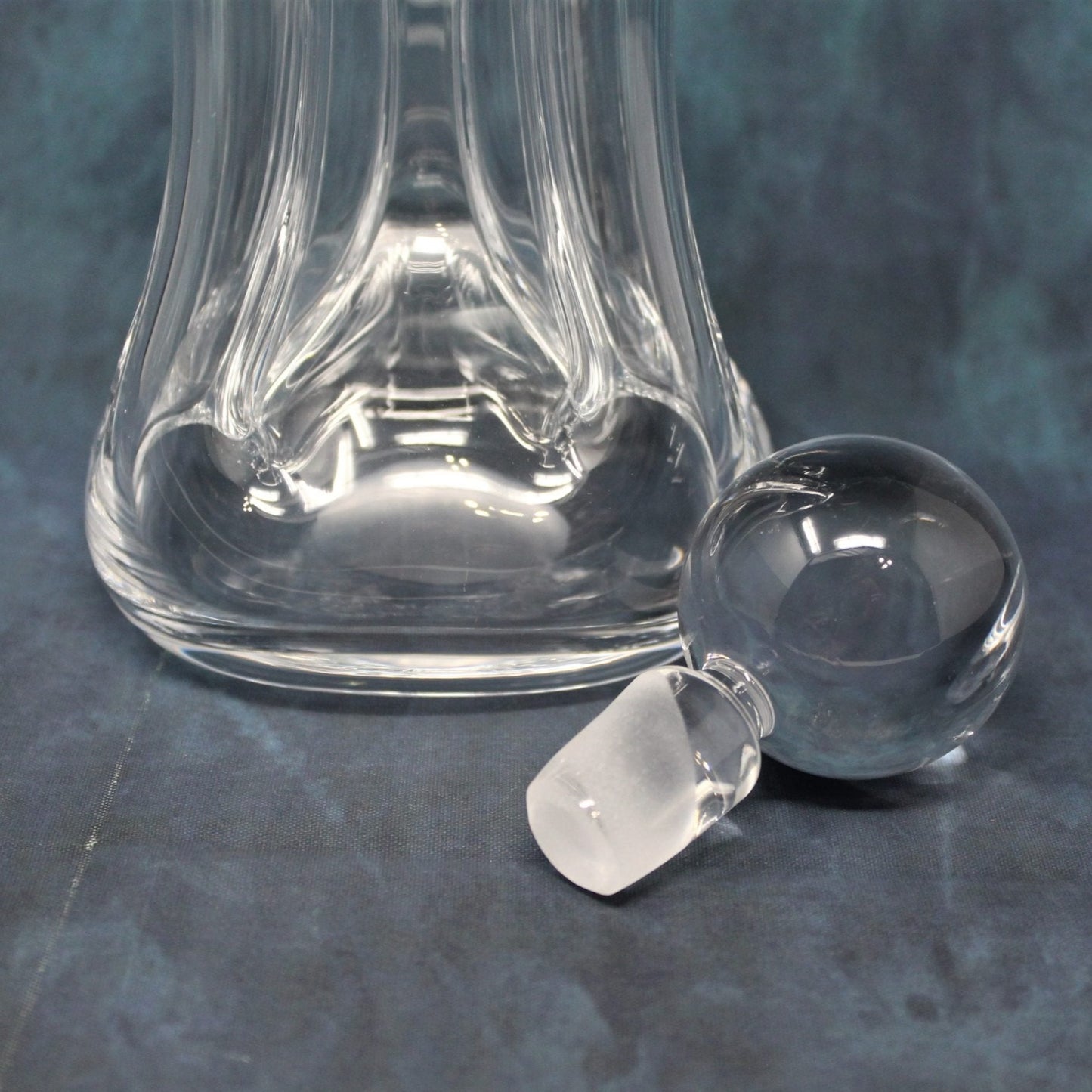 Decanter with Stopper, Holmegaard, Denmark, Vintage