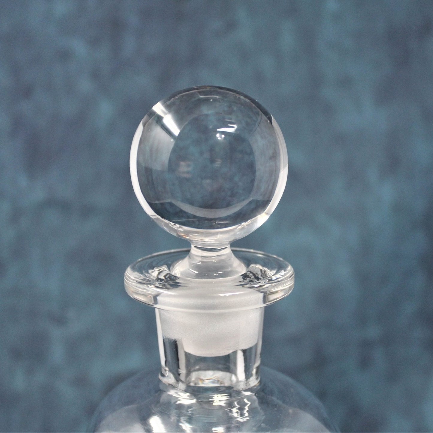 Decanter with Stopper, Holmegaard, Denmark, Vintage