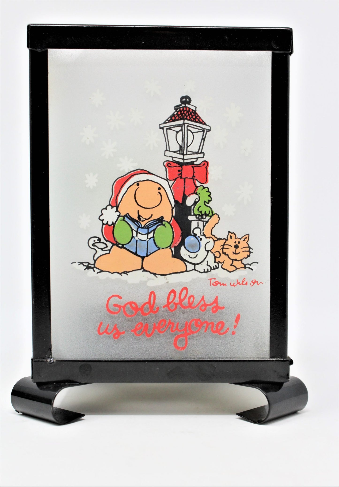 Candle Holder, American Greetings, Ziggy Christmas, Vintage