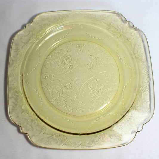 Luncheon Plate, Indiana Glass, Recollection (Federal Glass-Madrid), Depression Glass, Vintage