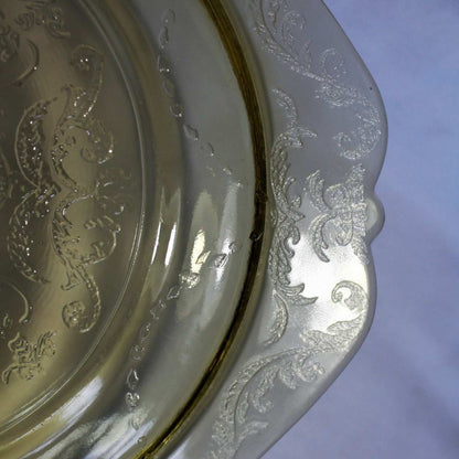 Luncheon Plate, Indiana Glass, Recollection (Federal Glass-Madrid), Depression Glass, Vintage