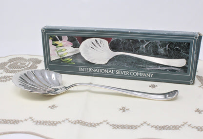 Serving Spoon, International Silver, Berry Spoon, Simplicity, Silverplate