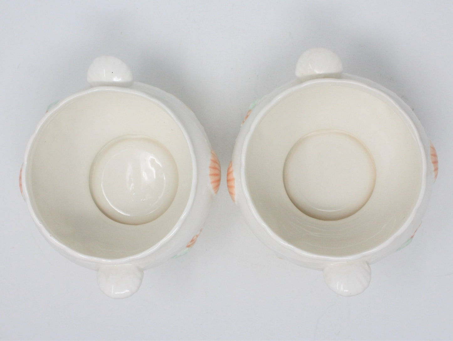 Soup Bowls, Himark, Sea Catch, Ceramic, Set of 2, Japan, Vintage