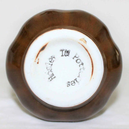 Bud Vase, Hosley Art Pottery, Brown Drip Glazed, Vintage