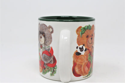 Mug, Potpourri Designs, Beary Christmas, Ceramic 1993