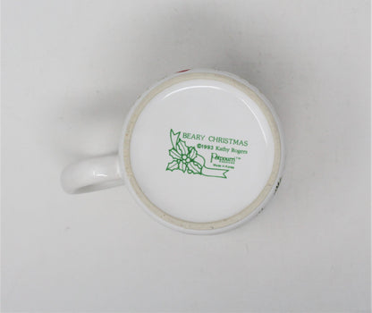 Mug, Potpourri Designs, Beary Christmas, Ceramic 1993