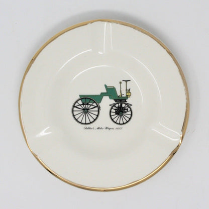 Ashtray, The Sabina Line, Selden's Motor Wagon, 1877, Vintage, SOLD
