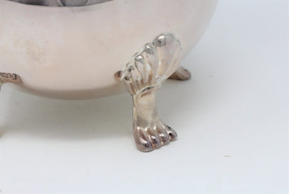 Pitcher, Leonard Silver, No. 533, Silverplate Lion Claw, Vintage