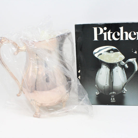 Pitcher, Leonard Silver, No. 533, Silverplate Lion Claw, Vintage
