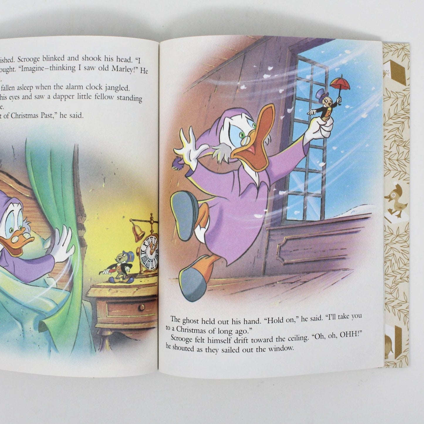 Children's Book, Little Golden Books, Mickey's Christmas Carol, Vintage 1983