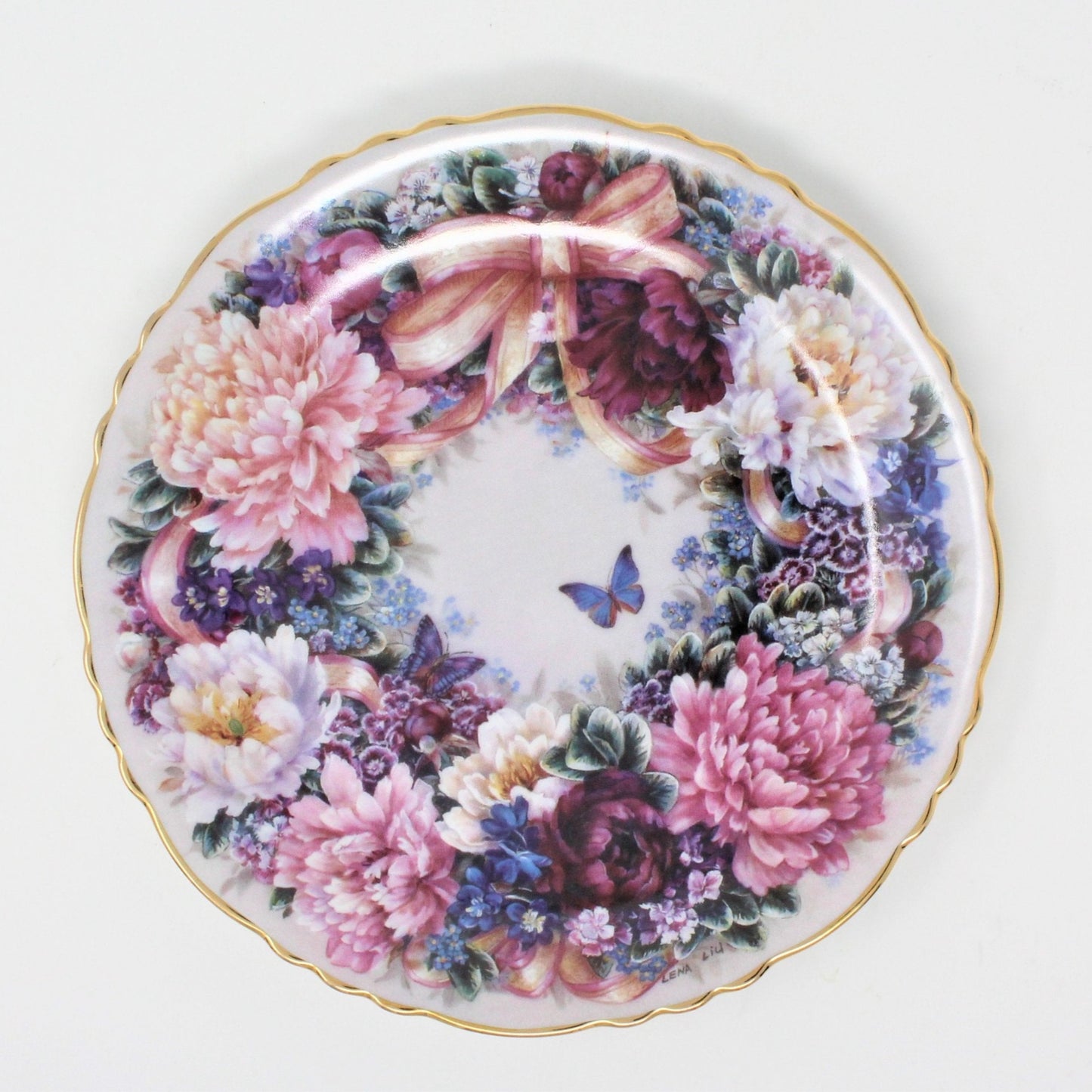 Decorative Plate, Bradford Exchange, Circle of Love by Lena Liu, 1994