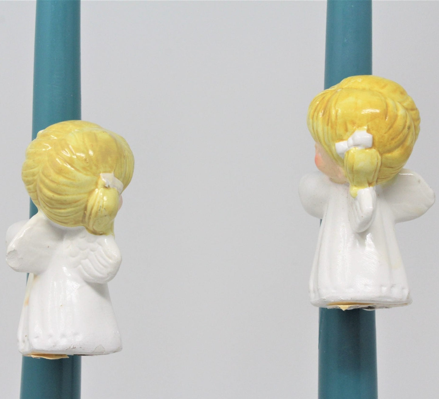 Candle Huggers, Brinn's Angels, Set of 2, Mid Century, Vintage, RARE