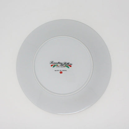 Dinnerware, Tienshan Fairfield, Poinsettia & Ribbons, 16 Pcs, Vintage, SOLD