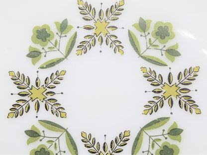 Serving Platter, Anchor Hocking Meadow Green, Vintage
