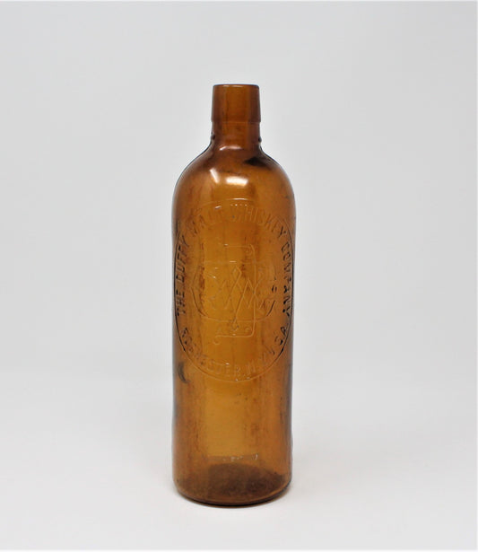 Bottle: The Duffy Malt Whiskey Co., Rochester NY, Brown Glass, Embossed, USA, Antique 1886 - SOLD