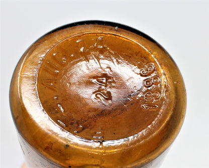 Bottle: The Duffy Malt Whiskey Co., Rochester NY, Brown Glass, Embossed, USA, Antique 1886 - SOLD