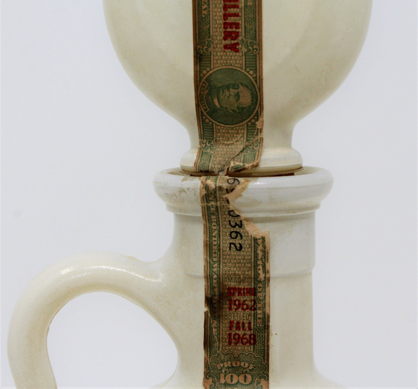 Decanter with Stopper, Old Fitzgerald Flagship 1849, Monticello, Vintage 1968, SOLD