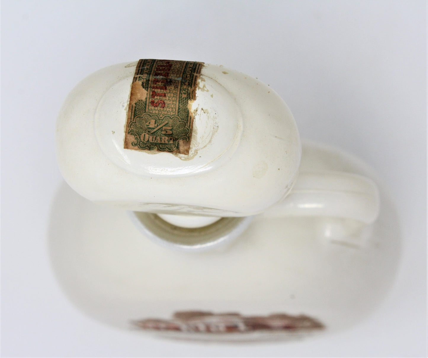 Decanter with Stopper, Old Fitzgerald Flagship 1849, Monticello, Vintage 1968, SOLD