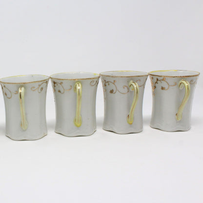 Chocolate Set, Imperial Nippon Moriage Gilded Floral, 14 Pcs. Antique