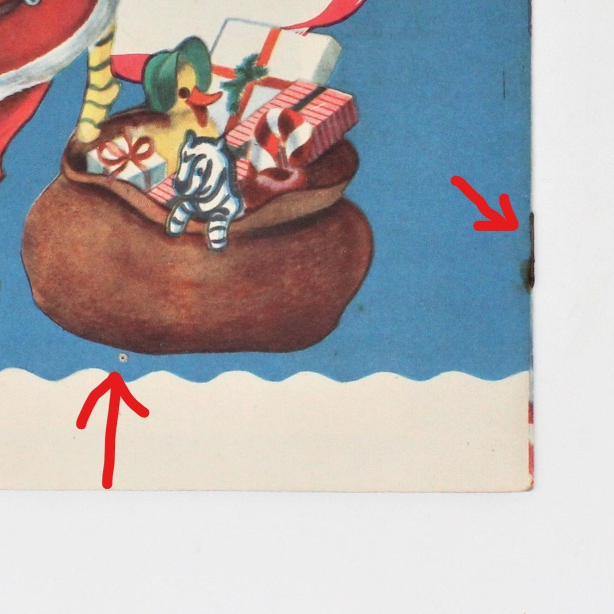 Children's Book, Samuel Lowe Co,  Night Before Christmas, Softcover, 1950 Vintage, RARE, SOLD