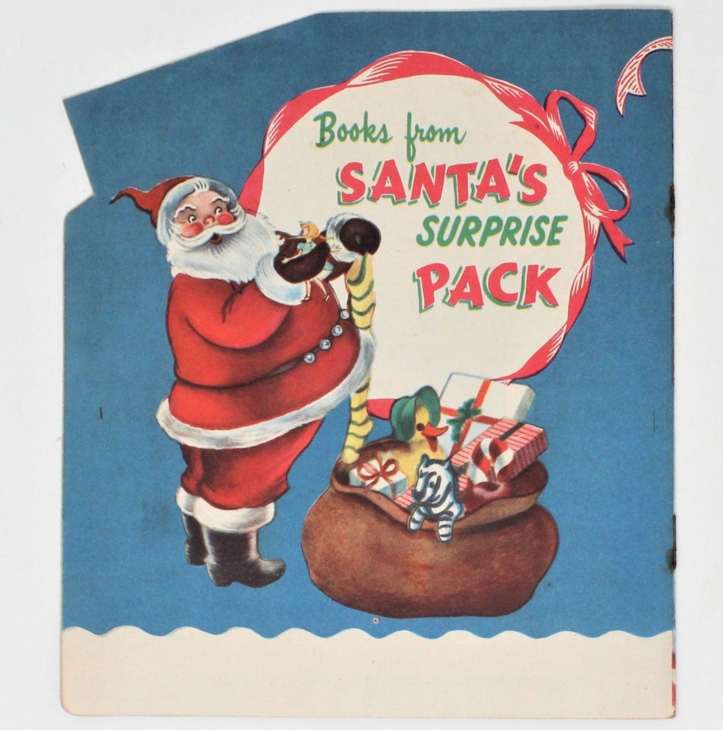 Children's Book, Samuel Lowe Co,  Night Before Christmas, Softcover, 1950 Vintage, RARE, SOLD
