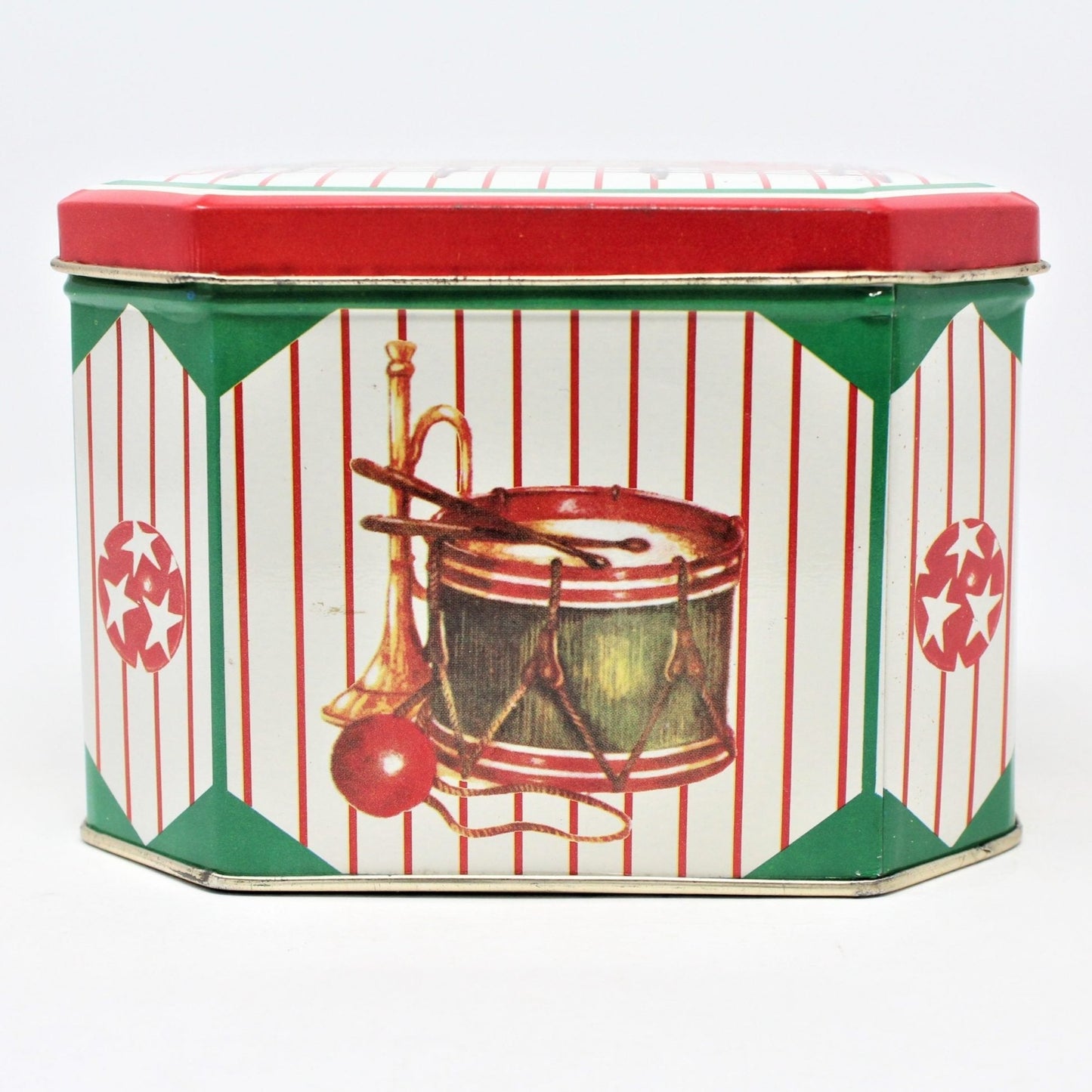 Gift Tin / Candy Tin, Schmid, Christmas Toys, Gordon Fraser, Vintage