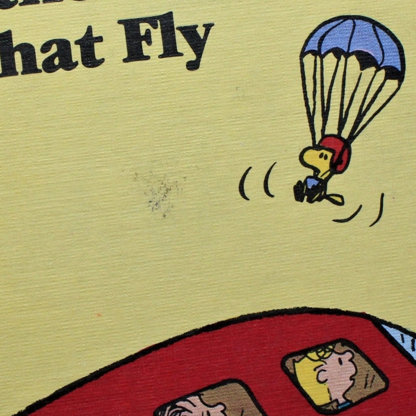 Children's Book, Charlie Brown's 'Cyclopedia, Planes & Other Things, Hardcover, Vintage 1980