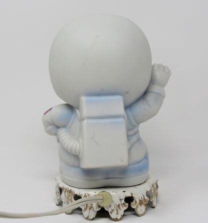 Night Light: Aladdin Giftware, Smiling Astronaut, Rare, USA, Vintage 1950s - SOLD