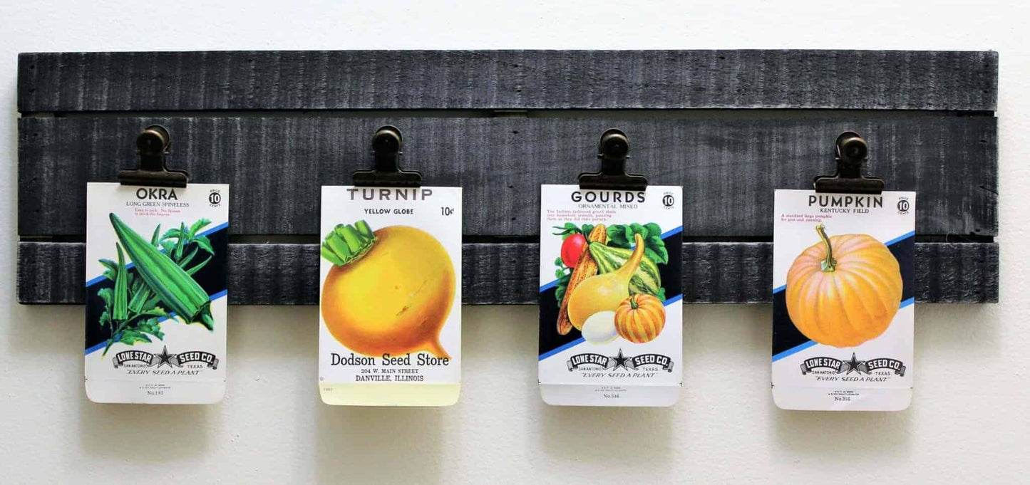 Seed Packets, Lone Star Seed Co, Okra #183, NOS, Vintage