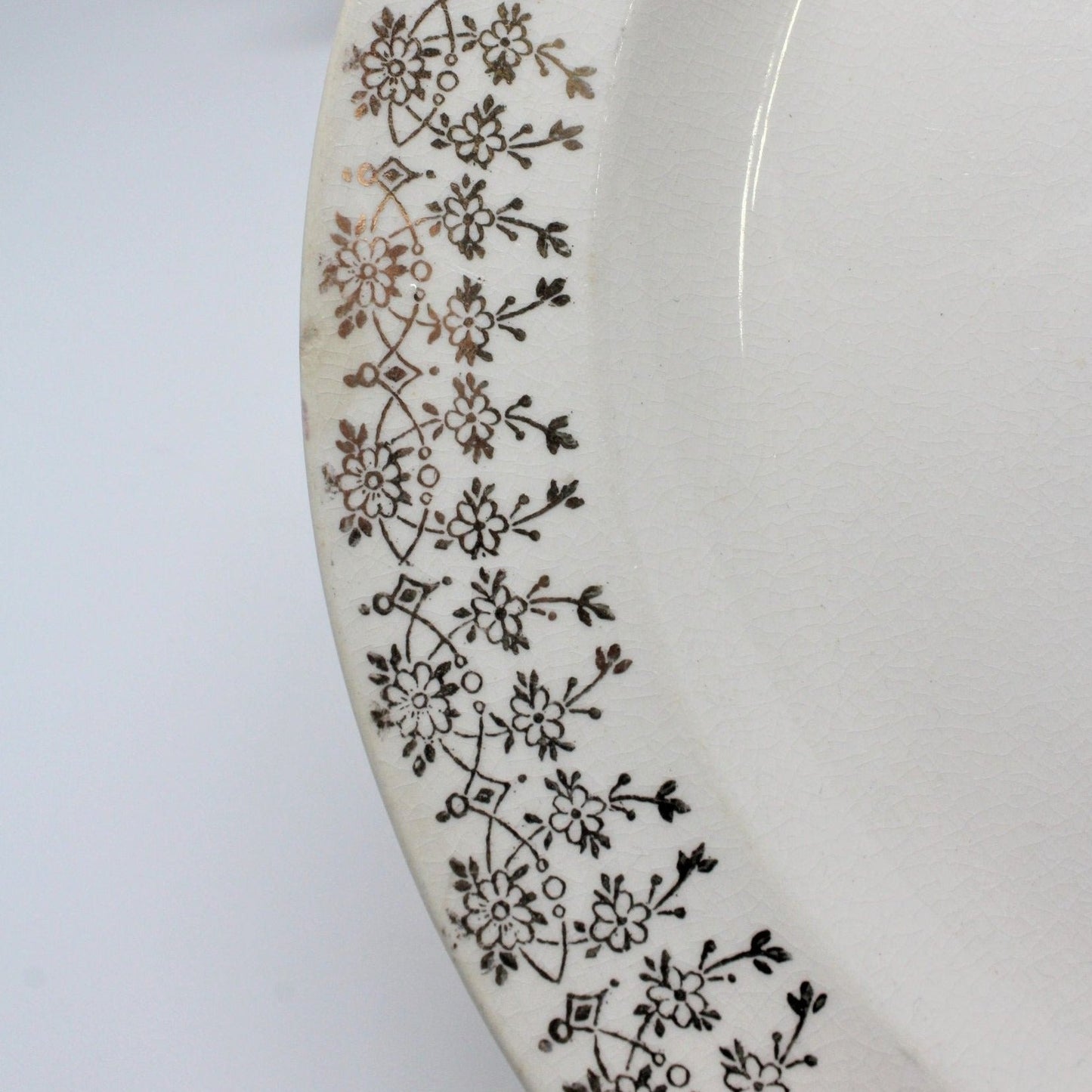 Luncheon Plates, Cosmopolitan, Mayfair 22kt Gold Filigree, Set of 5, Vintage